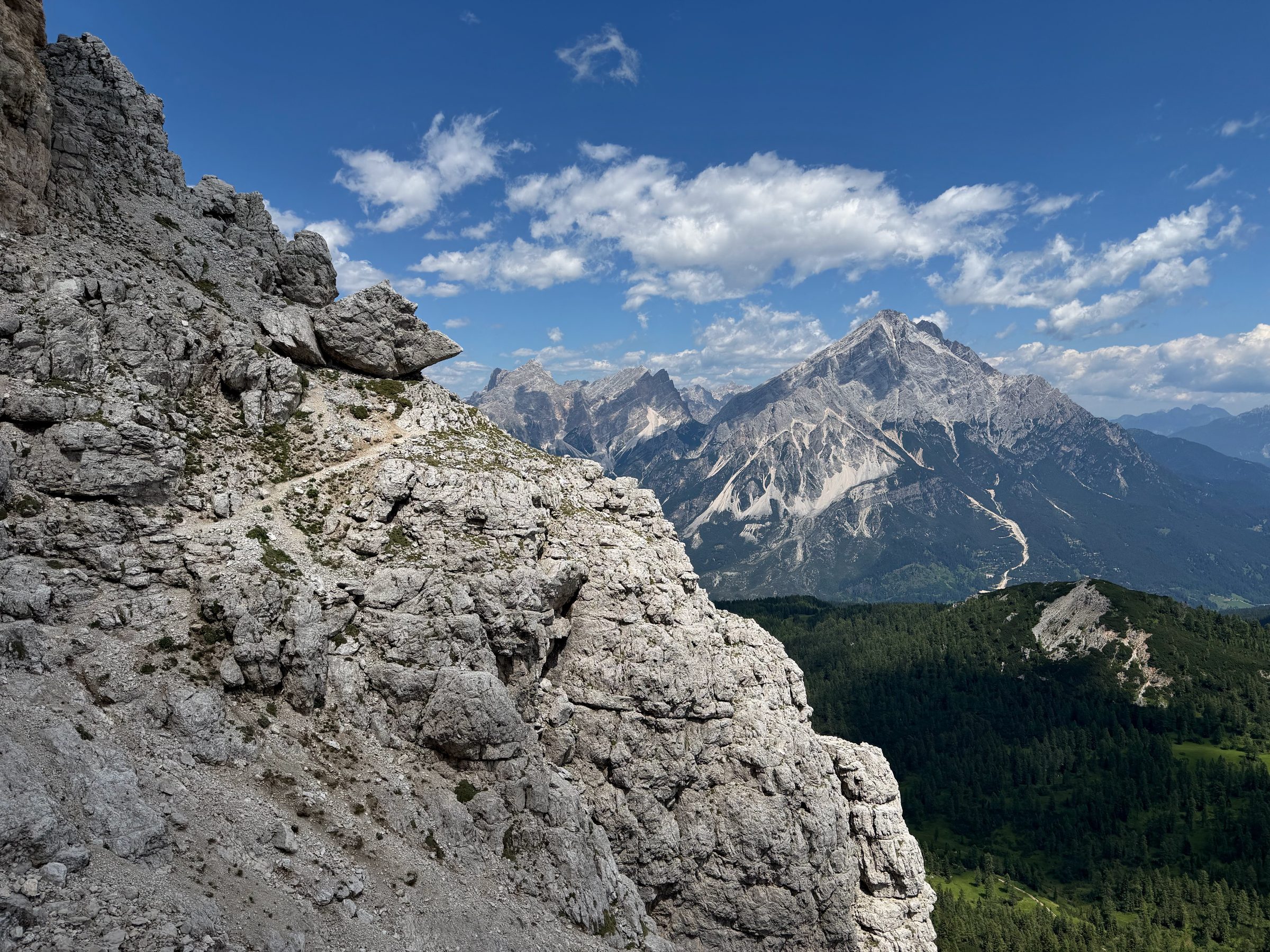 Blick zurück aufs Band