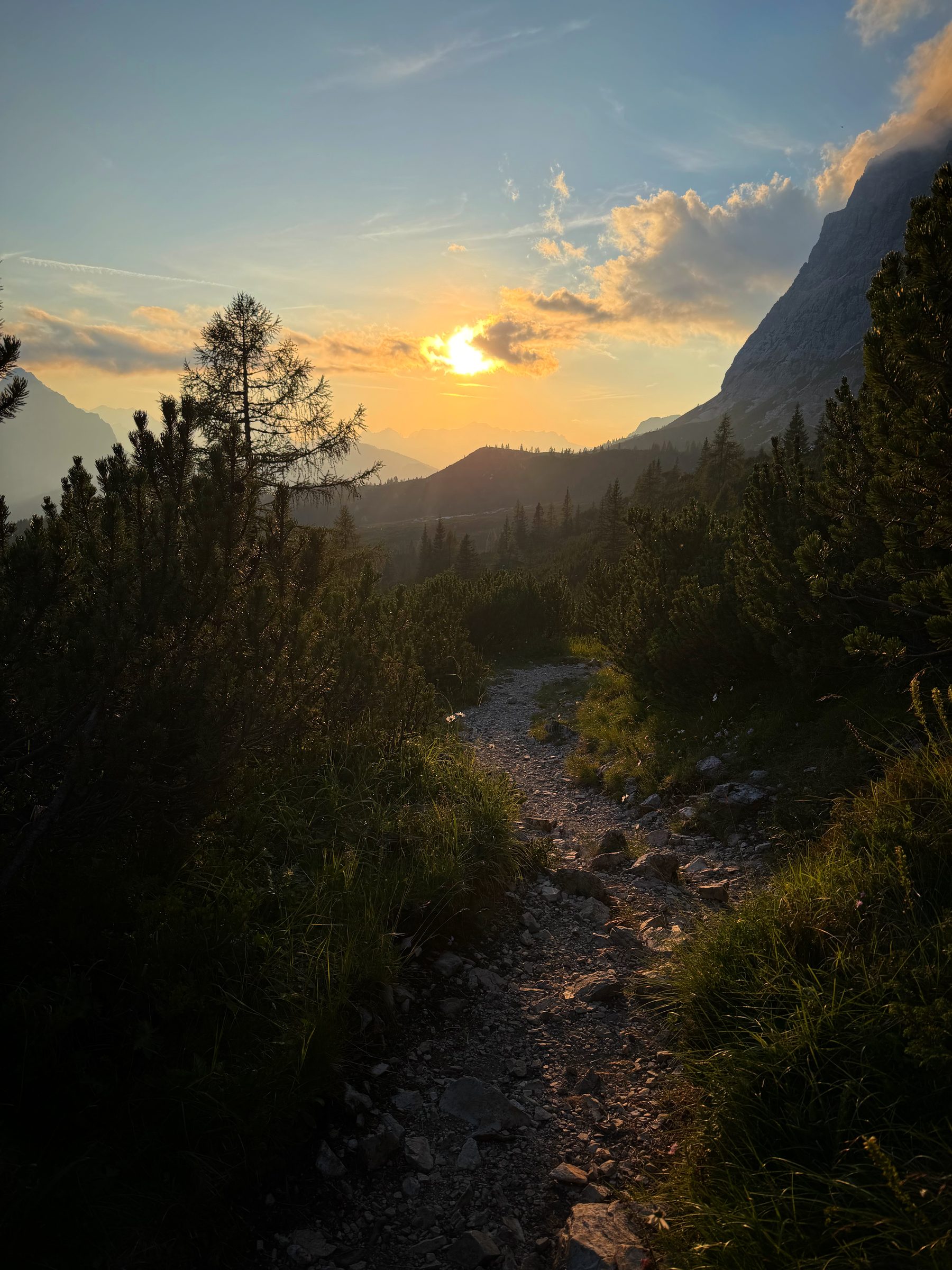 Die Sonne bricht durch